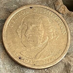 2007 D George Washington Commemorative One Dollar  Coin